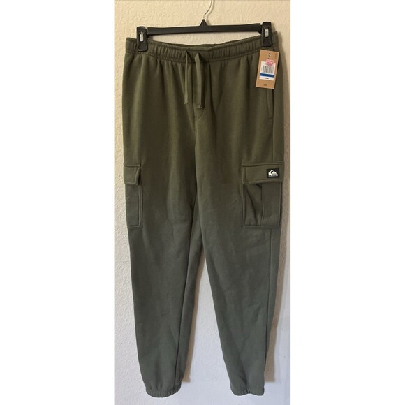 Quicksilver Joggers Sweatpants Forest Green  Mens XL - Picture 1 of 1
